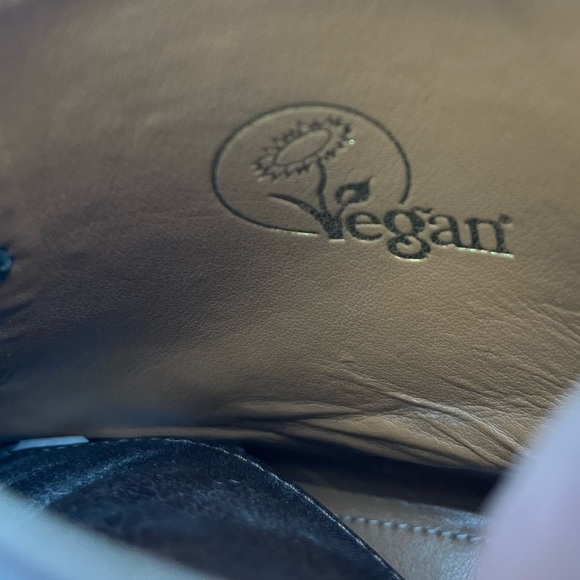 WVS Vegan Leather Lace Up Brown Boot. Size 42 - Picture 9 of 11